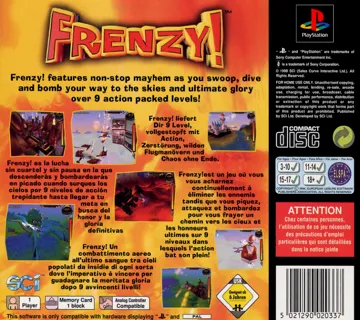 Frenzy! (EU) box cover back